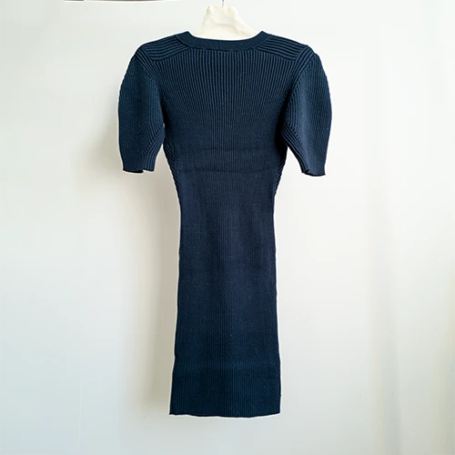 Black Wool Jumper Dress