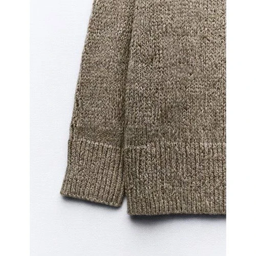 Boxy Camel Turtleneck Cashmere Feel high quality