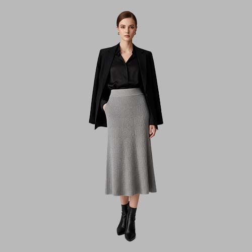 Grey Wool Dress Grey Wool Dress