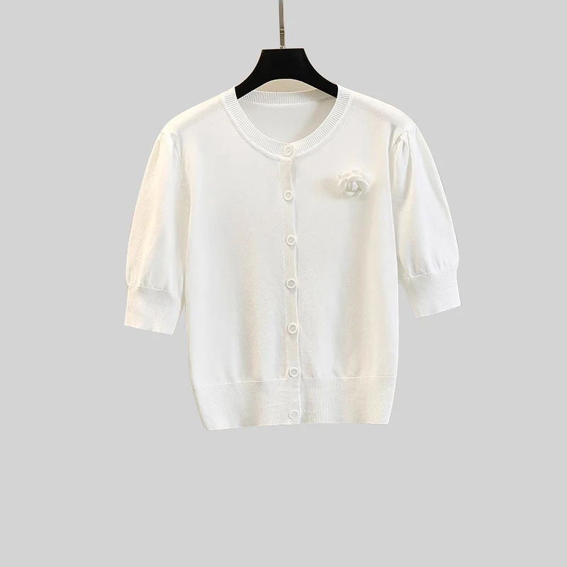 軽量ウールカーディガン