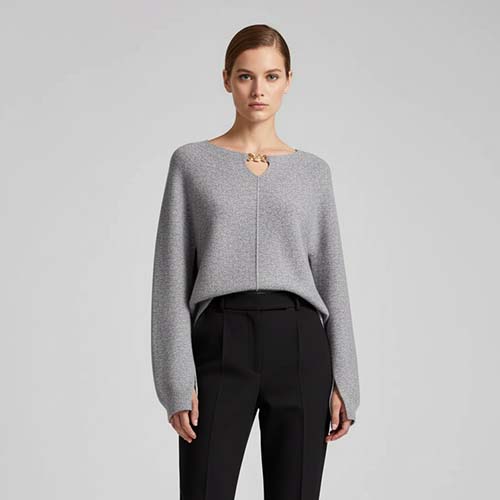 Merino Wool Roll Neck Sweater Merino Wool Roll Neck Sweater