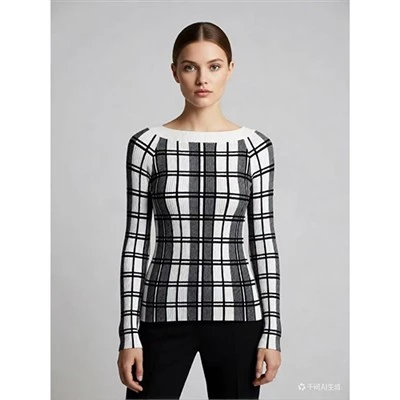 レディース ベーシック ウール ニット服