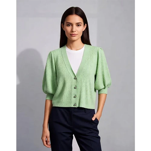 Wholegarment Knitted Sweater