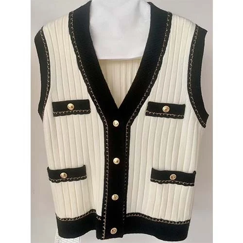 Wool V Neck Vest best